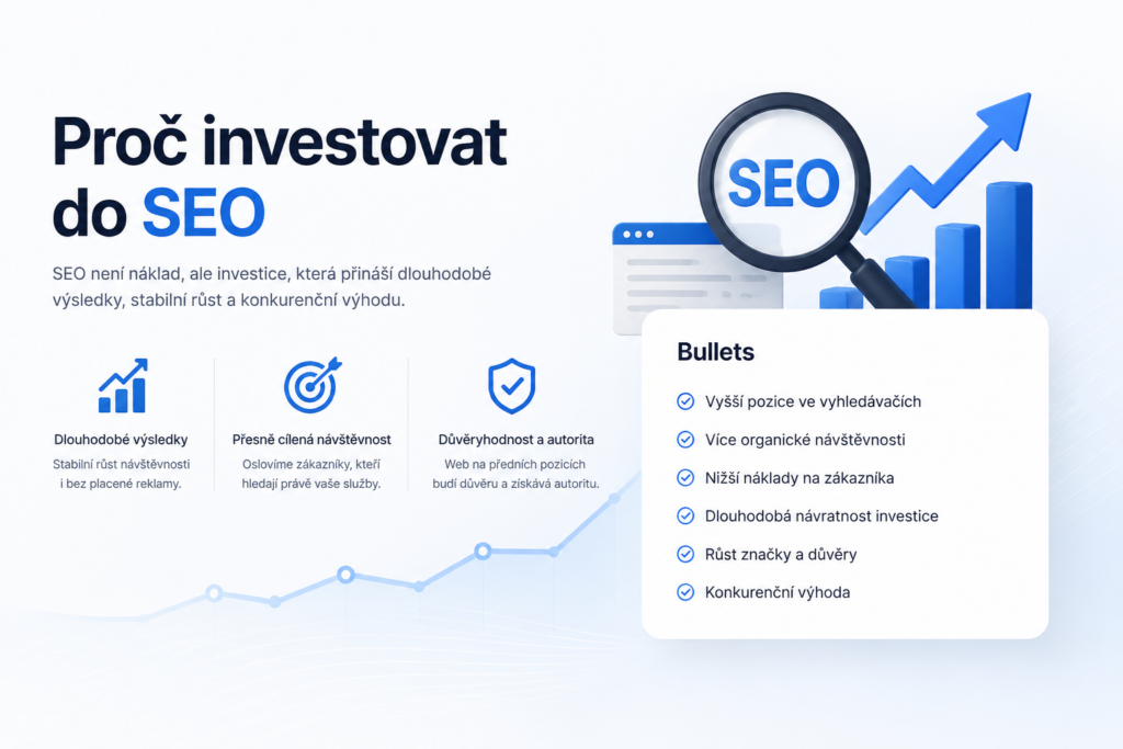 Proč investovat do SEO
