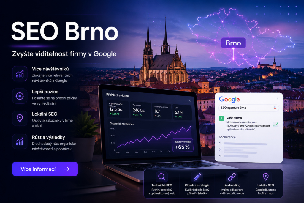 SEO Brno – optimalizace webu pro firmy a e-shopy